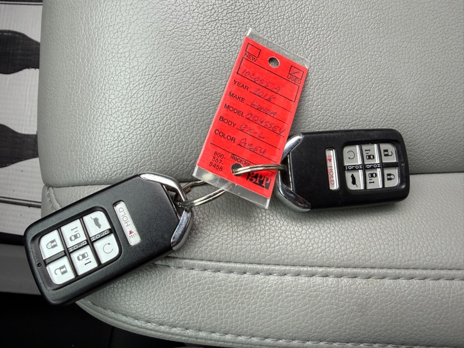 2018 Honda Odyssey EX-L, 39028A, Photo