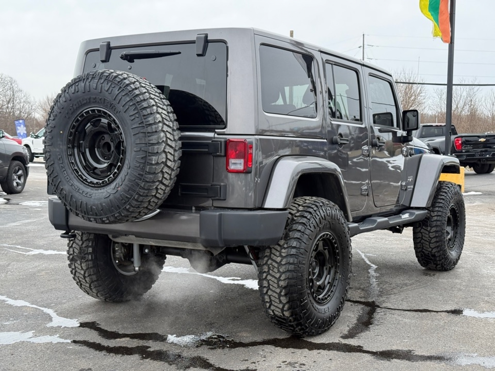 2018 Jeep Wrangler JK Unlimited Sahara, 39219, Photo