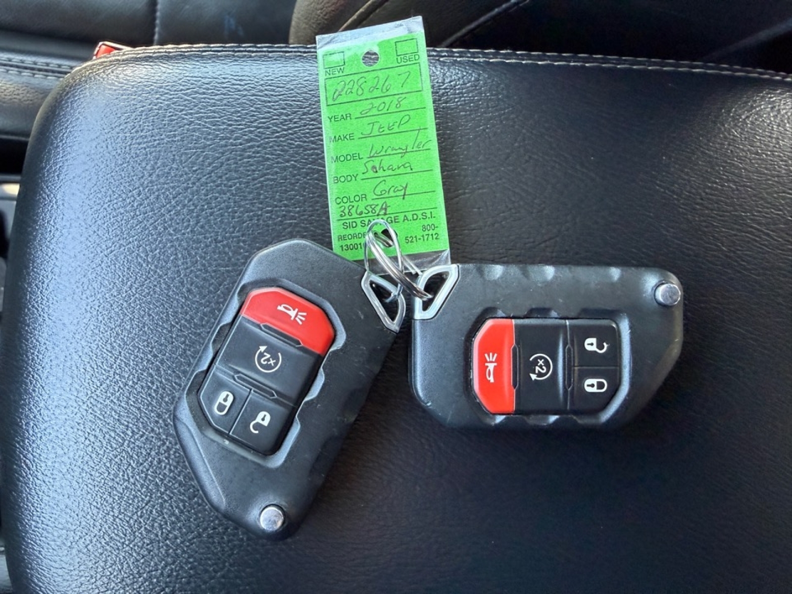 2018 Jeep Wrangler Unlimited Sahara, 38658A, Photo