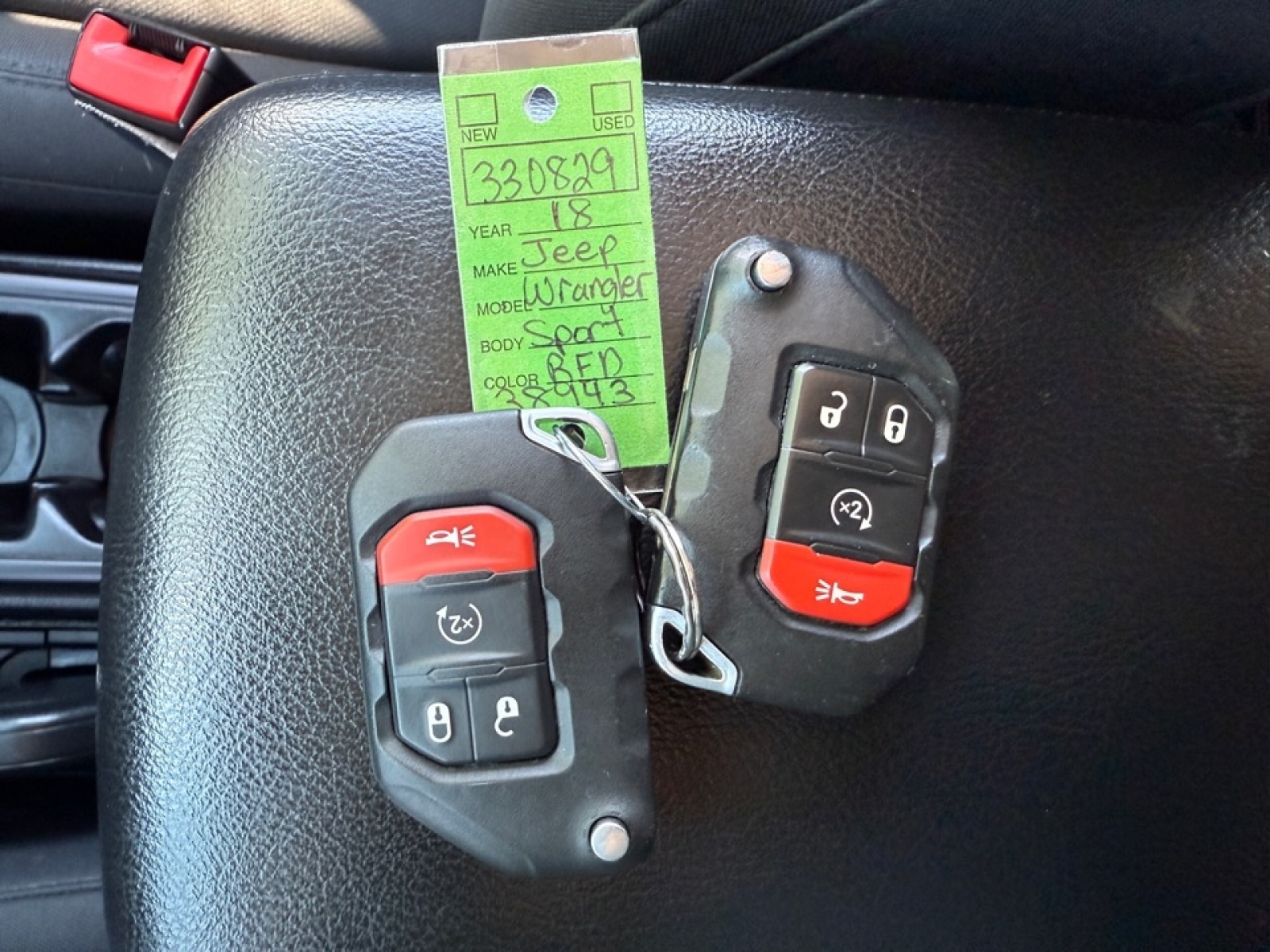 2018 Jeep Wrangler Unlimited Sport S 4x4, 38943, Photo