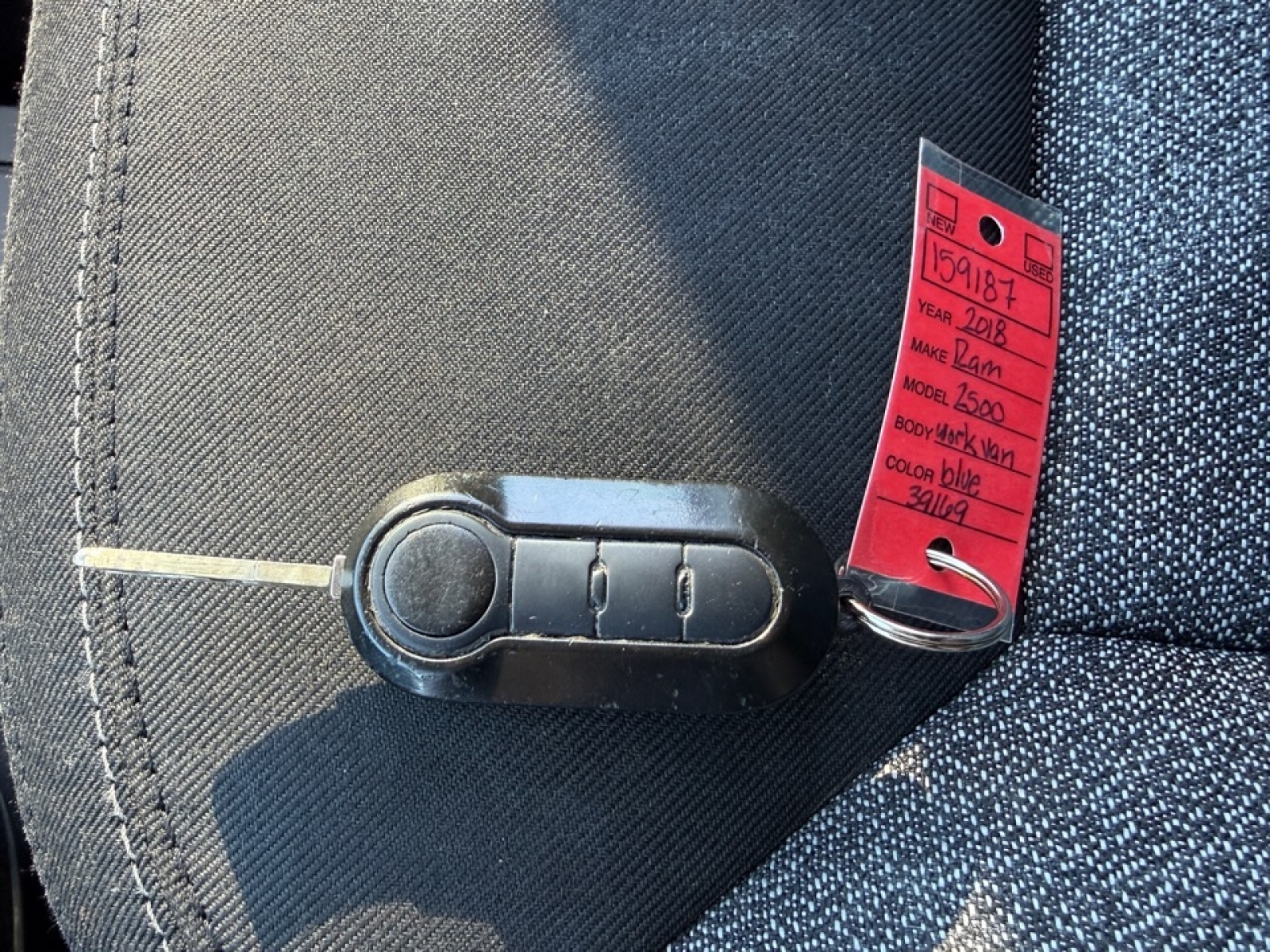 2018 Ram ProMaster 2500 Cargo Van High Roof 159