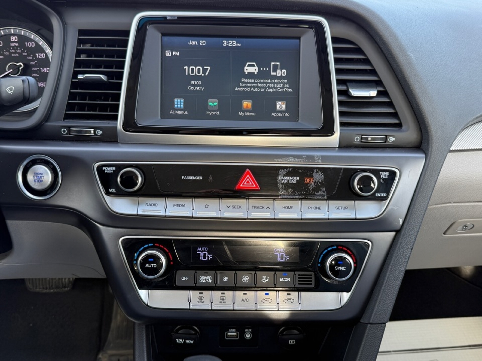 2019 Hyundai Sonata Hybrid SE, 39439, Photo