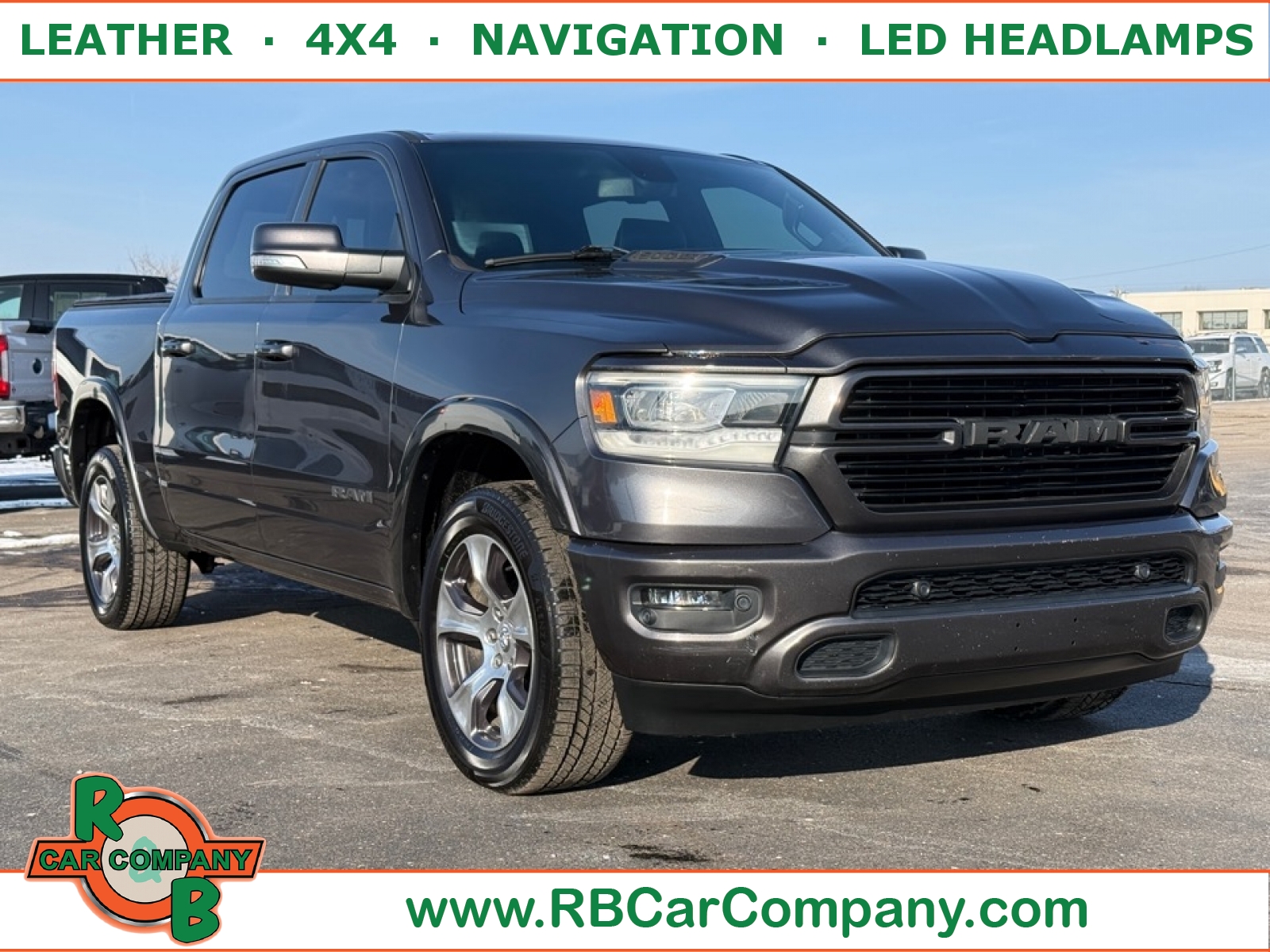 2019 Ram 1500 Laramie Crew Cab 4x4 5'7