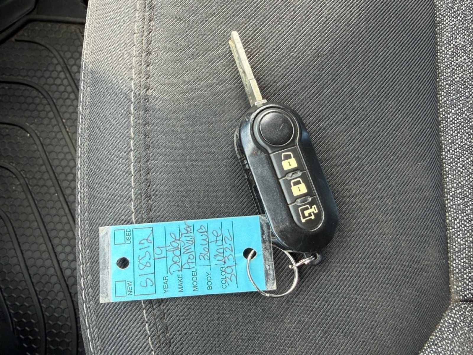 2019 Ram ProMaster 1500 Cargo Van Low Roof 136