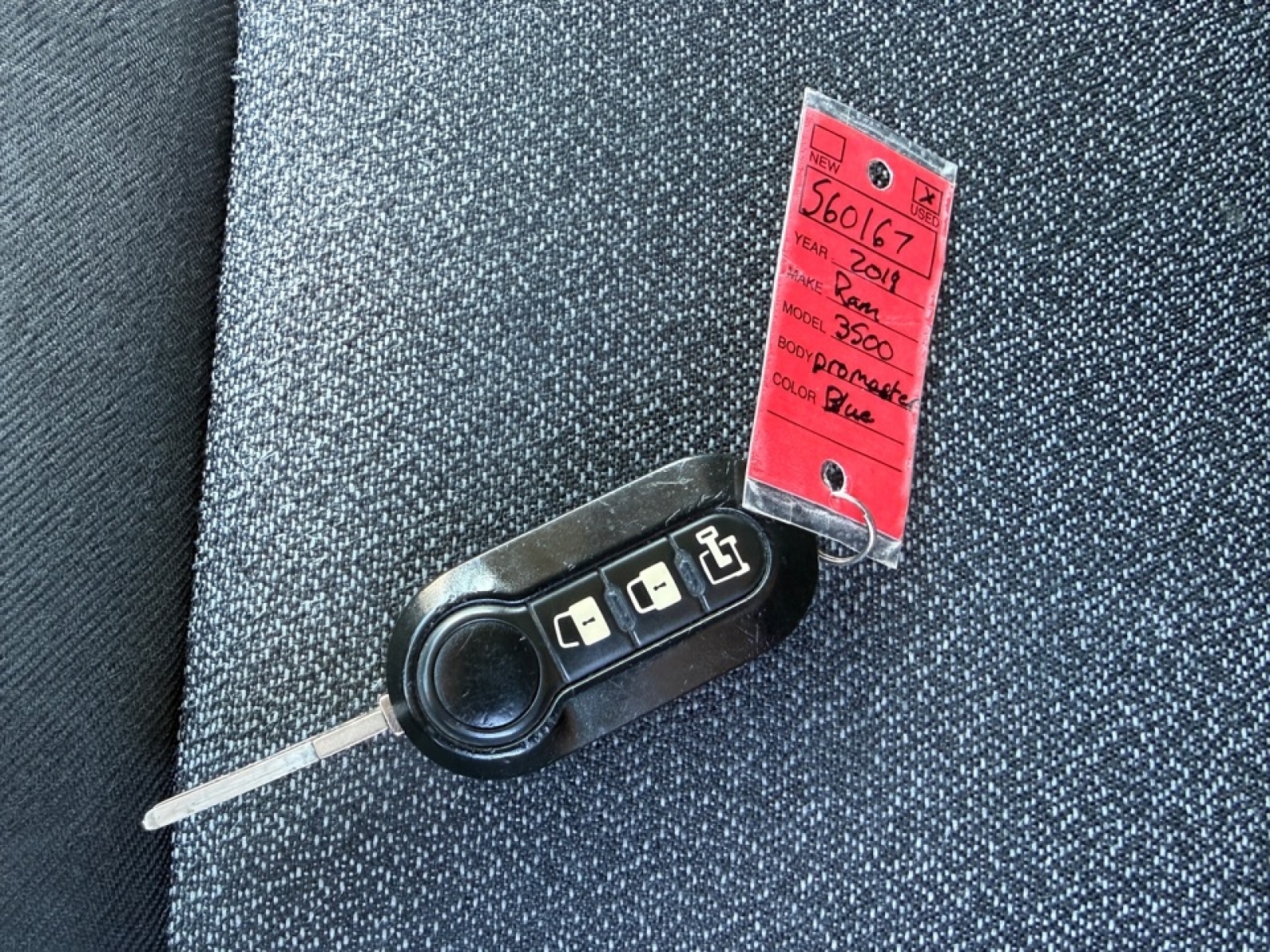 2019 Ram ProMaster 3500 Cargo Van High Roof 159