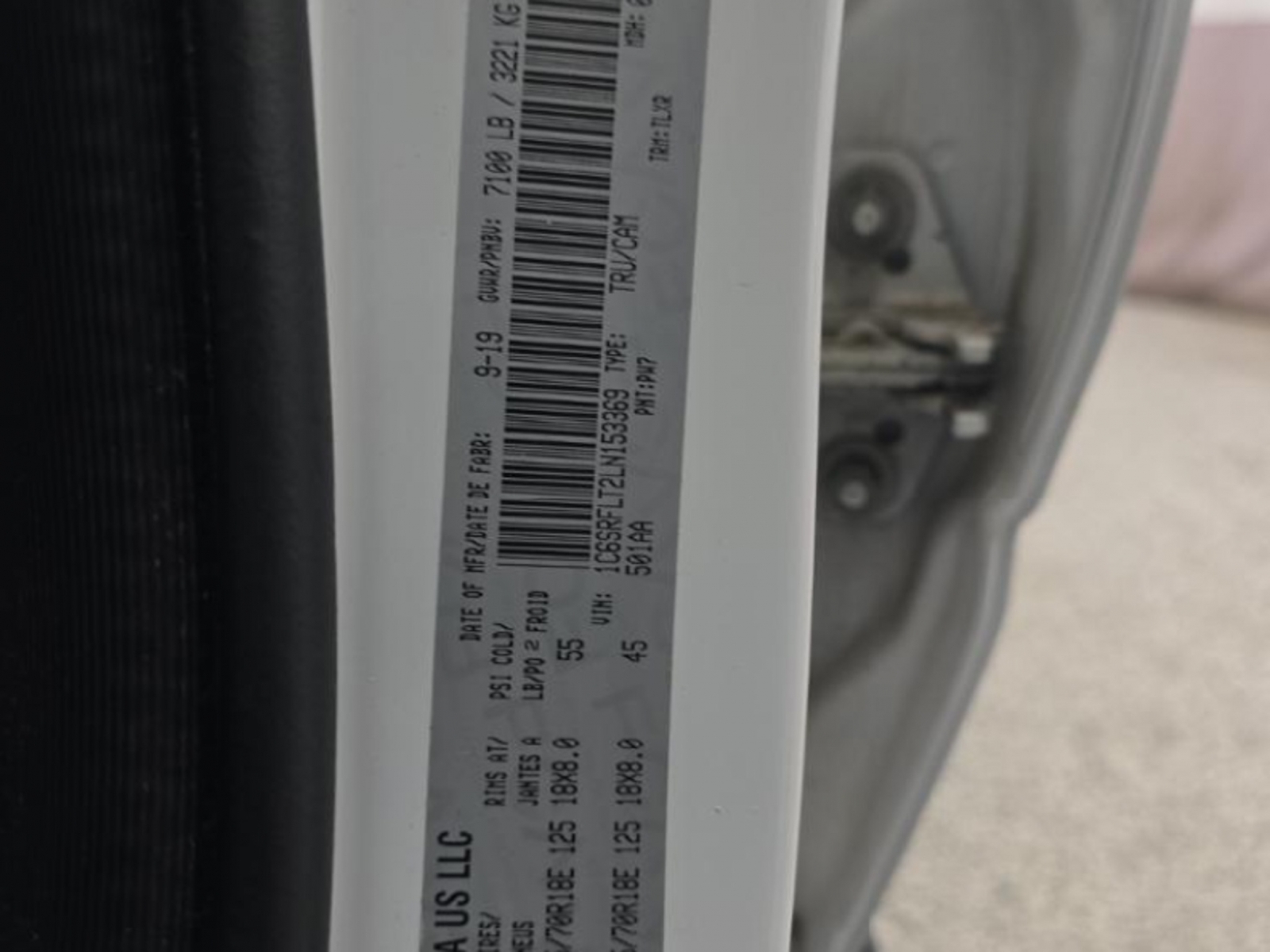 2020  RAM  1500 Crew Cab Rebel 4WD 5.7L V8, 39949, Photo