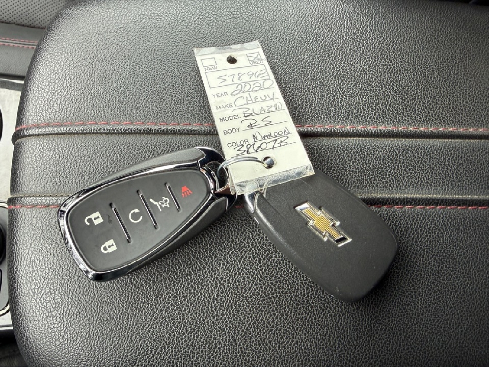 2020 Chevrolet Blazer AWD RS, 38607B, Photo