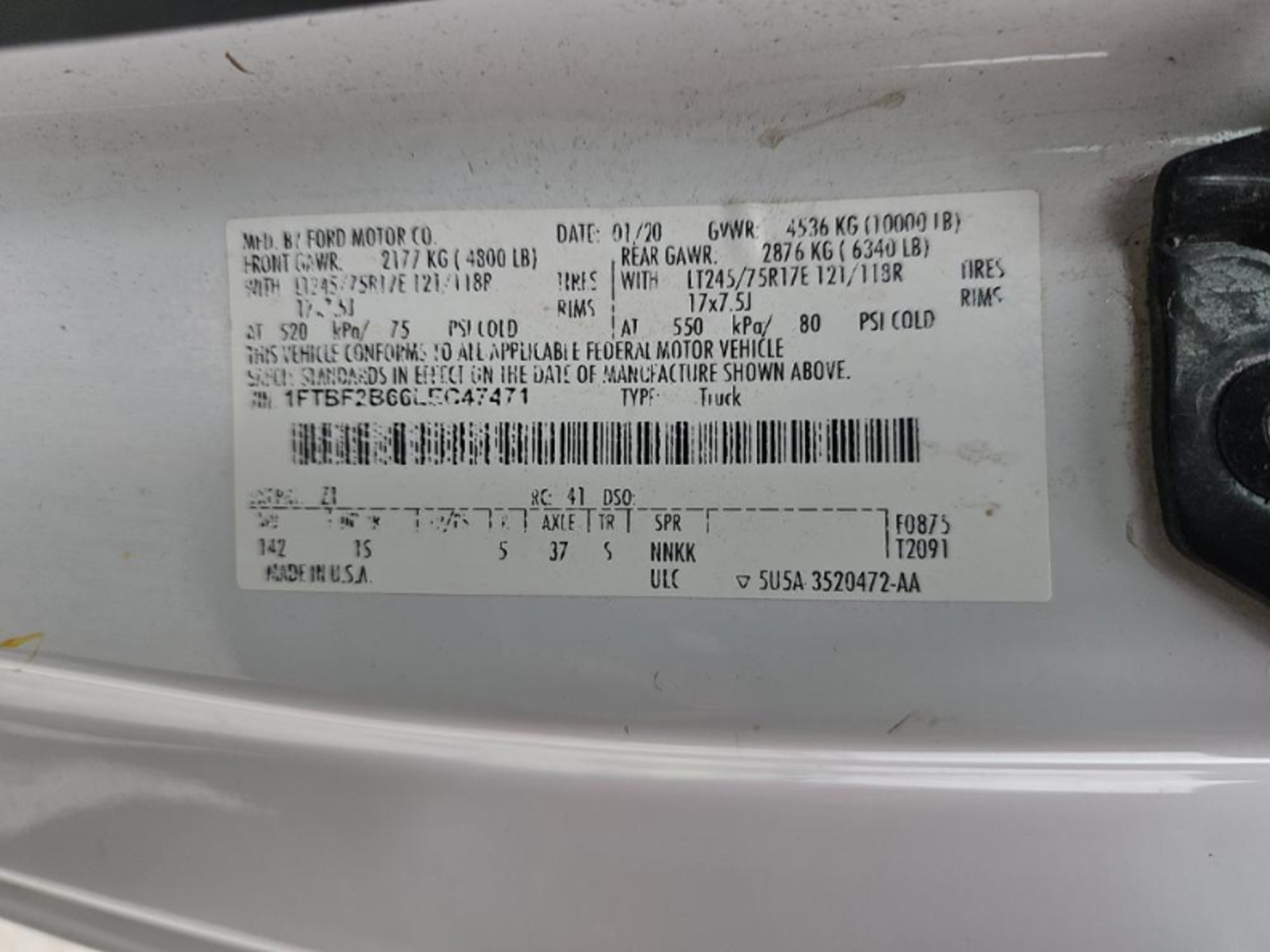 2020 Ford F-250 XL, 39812, Photo