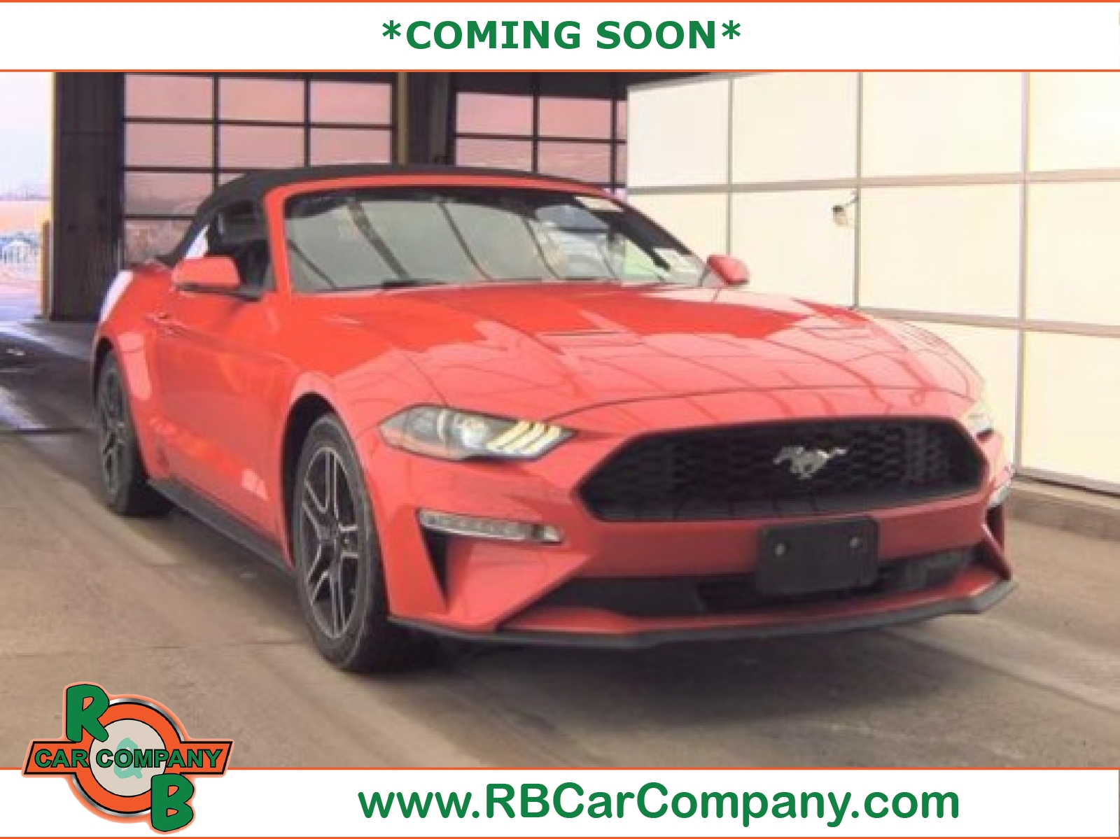 2020 Ford Mustang EcoBoost Premium Convertible, 39624, Photo