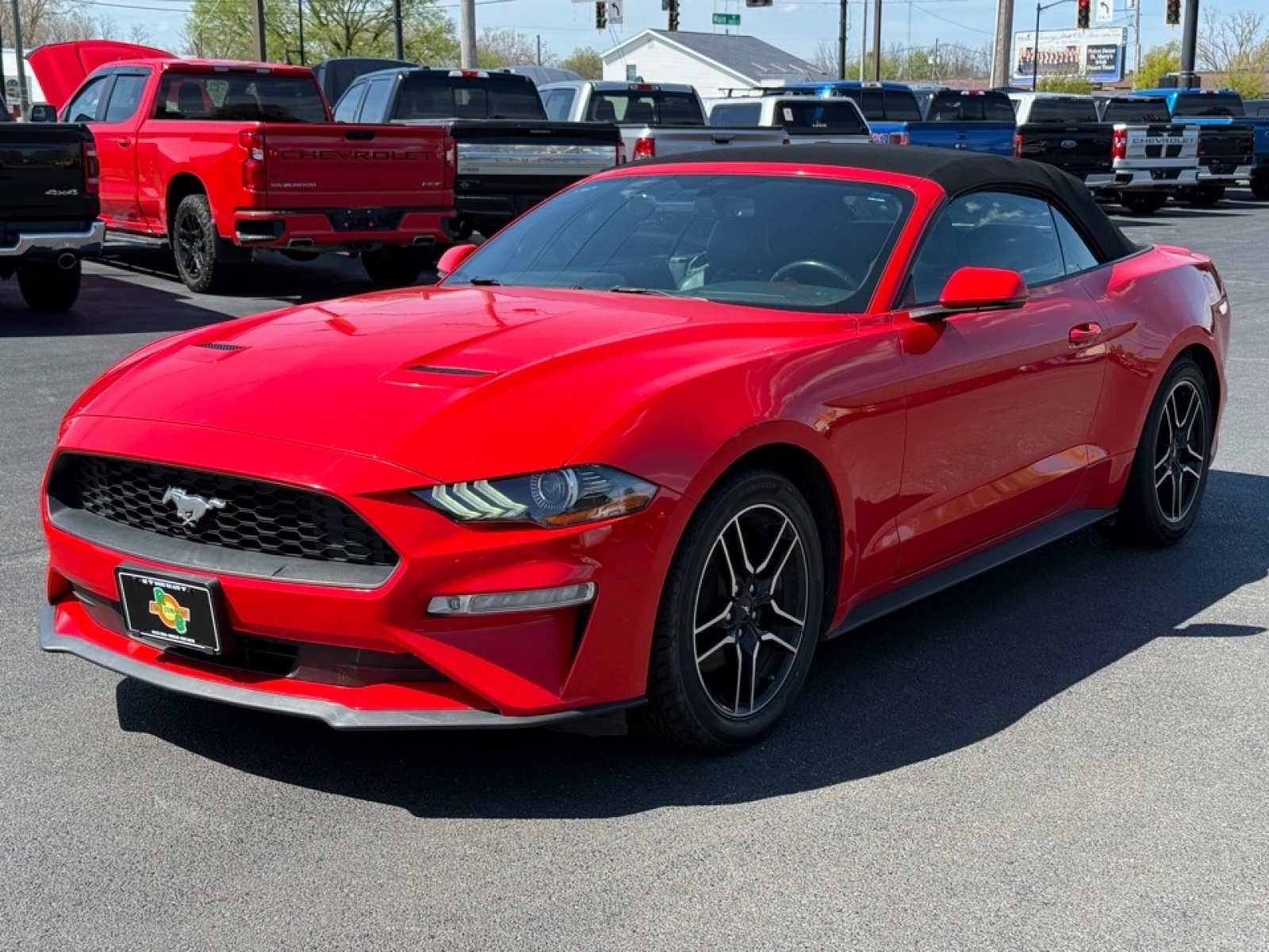 2020 Ford Mustang EcoBoost Premium Convertible, 39624, Photo