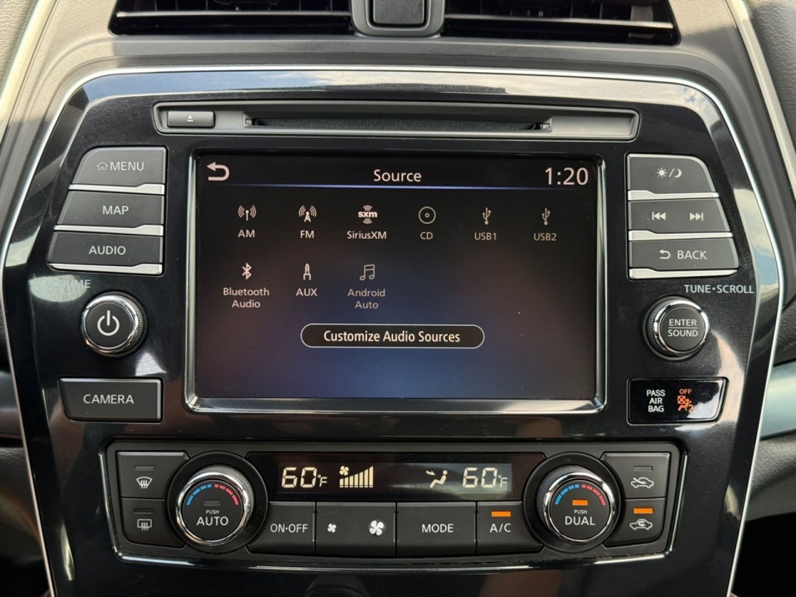 2020 Nissan Maxima SR Xtronic CVT, 38765, Photo