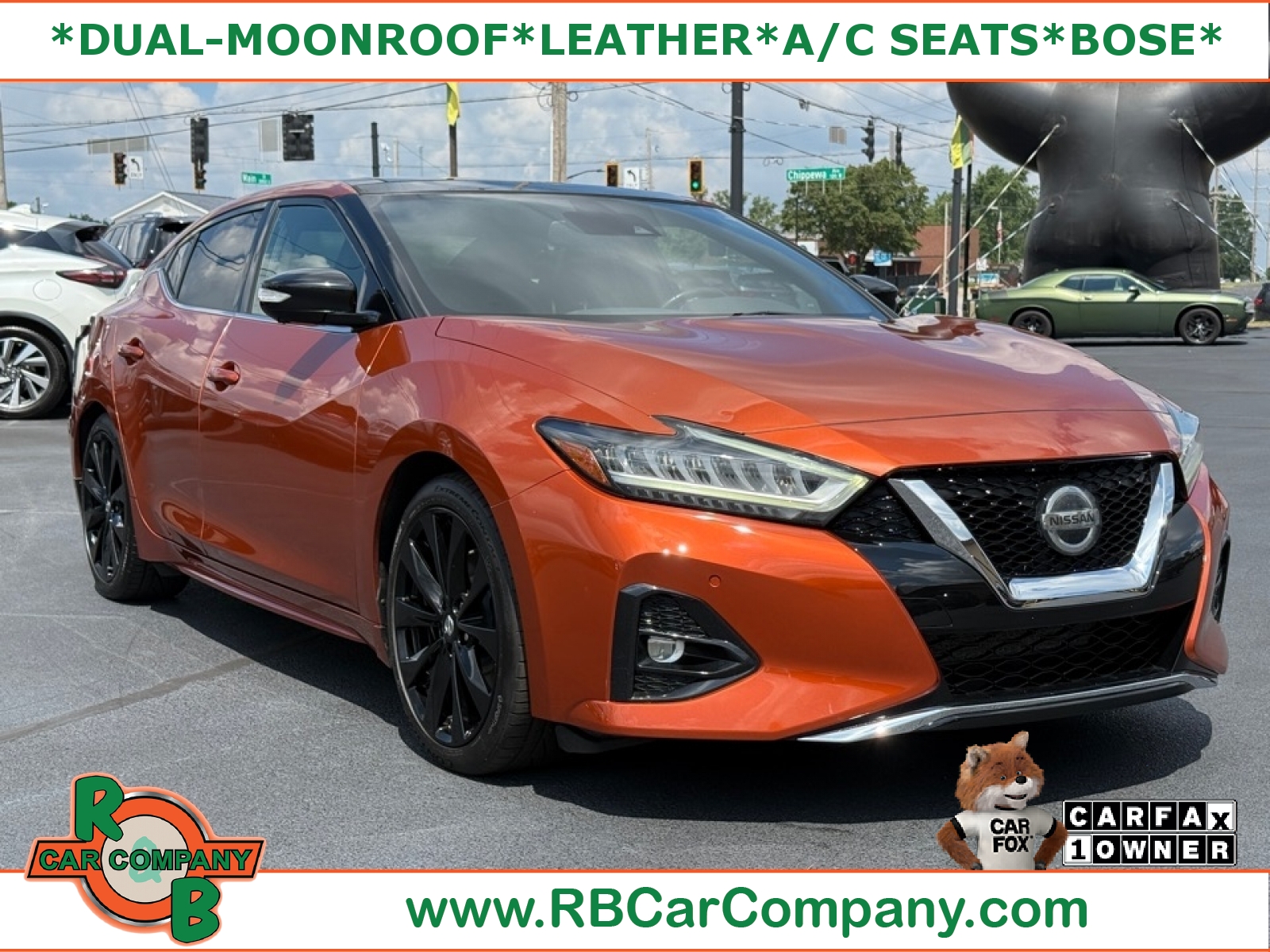 2020 Nissan Maxima SL Xtronic CVT, 38822, Photo 1
