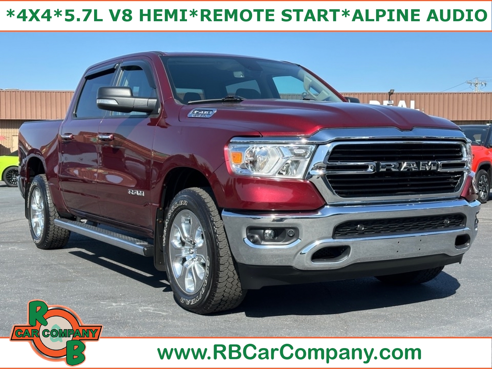 2020 Ram 2500 Big Horn Crew Cab 4X4 6'4