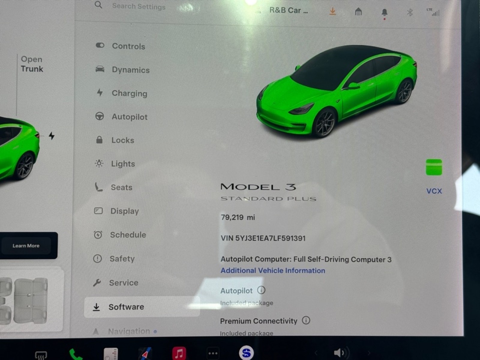 2020 Tesla Model 3 Standard Range Plus Rear-Wheel Drive, 39525, Photo