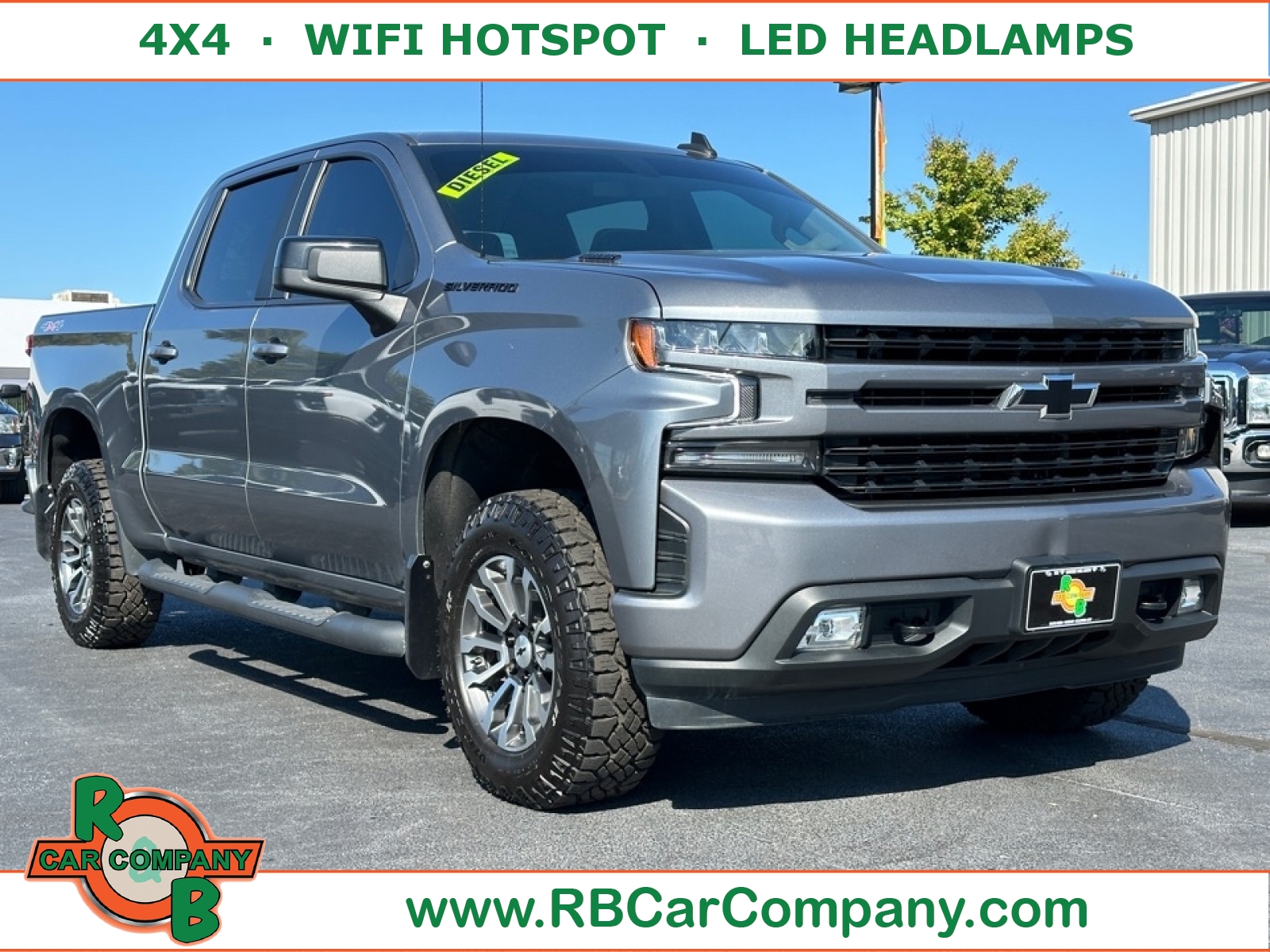 2021 Chevrolet Silverado 1500 4WD Crew Cab Short Bed RST, 33471, Photo 1