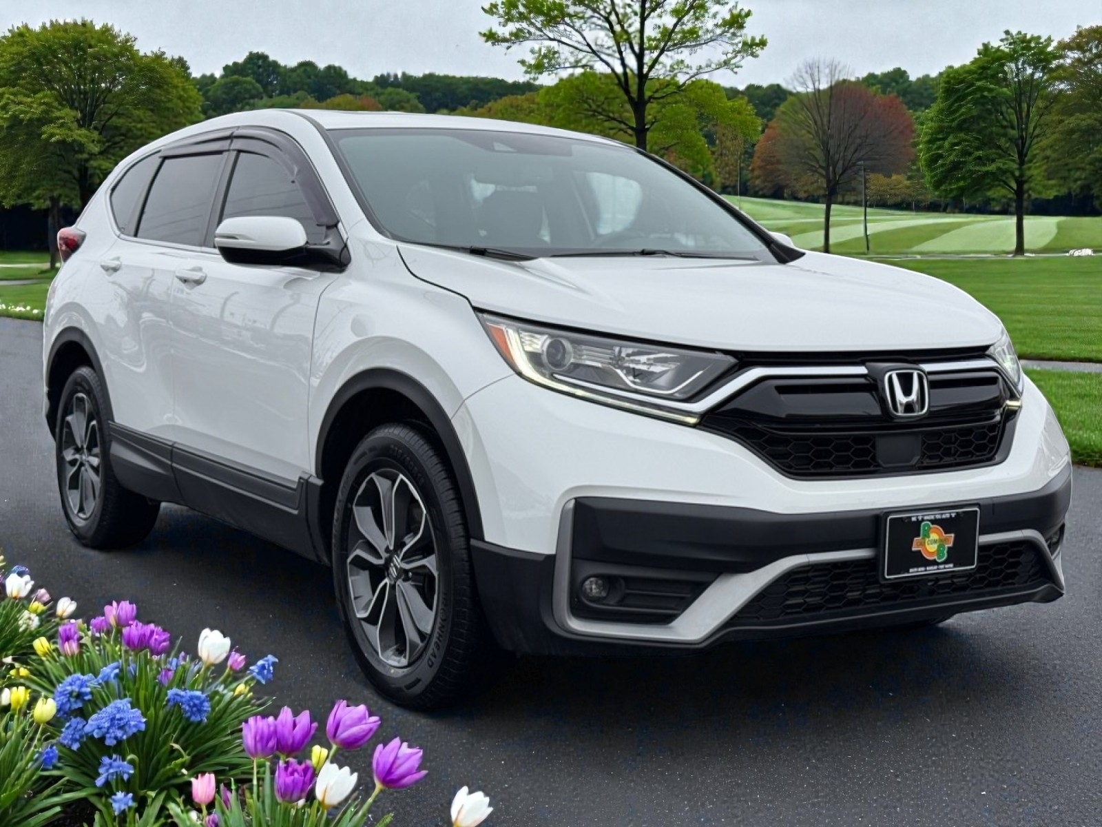 2021 Honda CR-V AWD EX-L, 39472, Photo