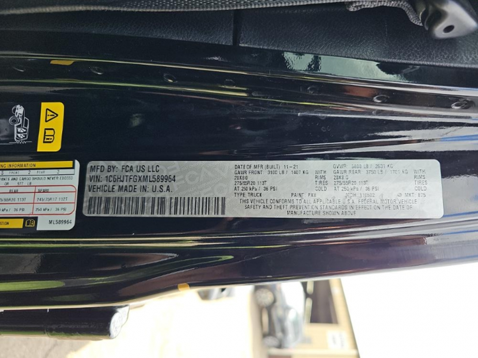 2021 Jeep Gladiator High Altitude 4x4, 39740, Photo