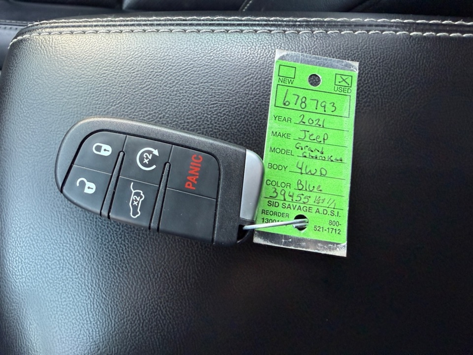 2021 Jeep Grand Cherokee 80th Anniversary 4X4, 39455, Photo