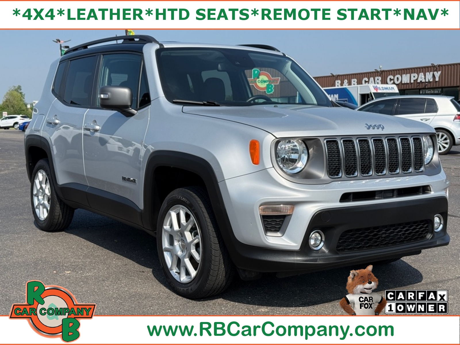 2021 Jeep Renegade Limited 4X4, 38435, Photo 1