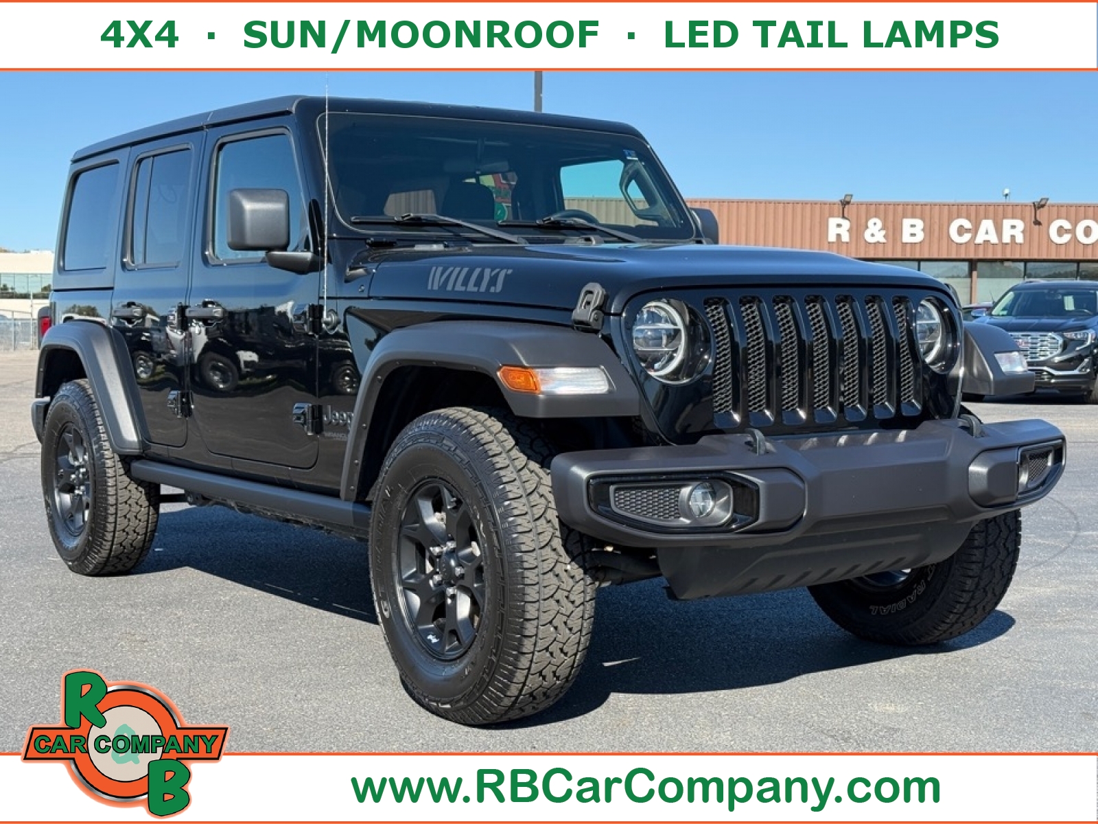 2021 Jeep Wrangler Unlimited Willys 4x4, 37474, Photo 1