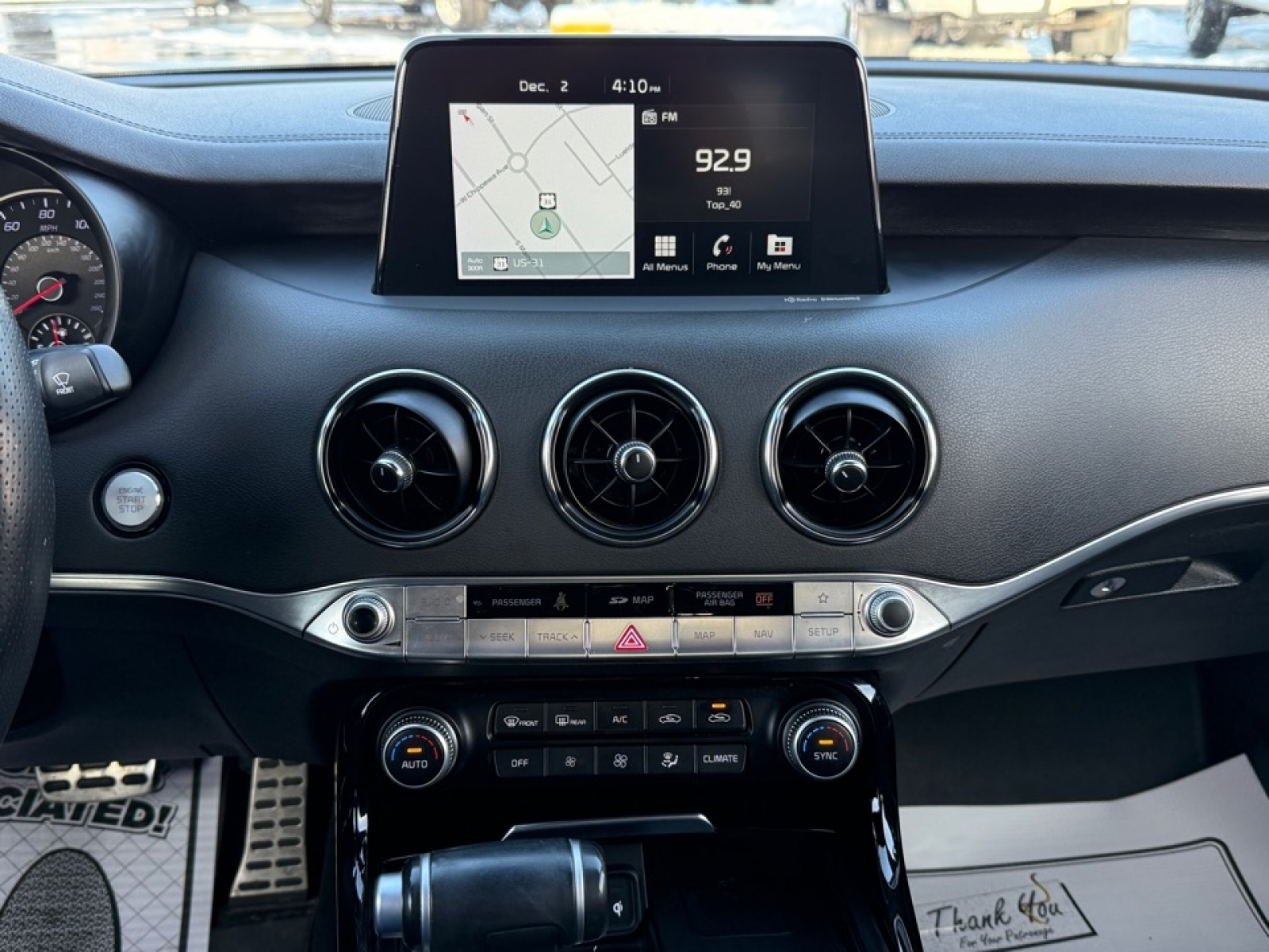 2021 Kia Stinger GT-Line, 39234, Photo