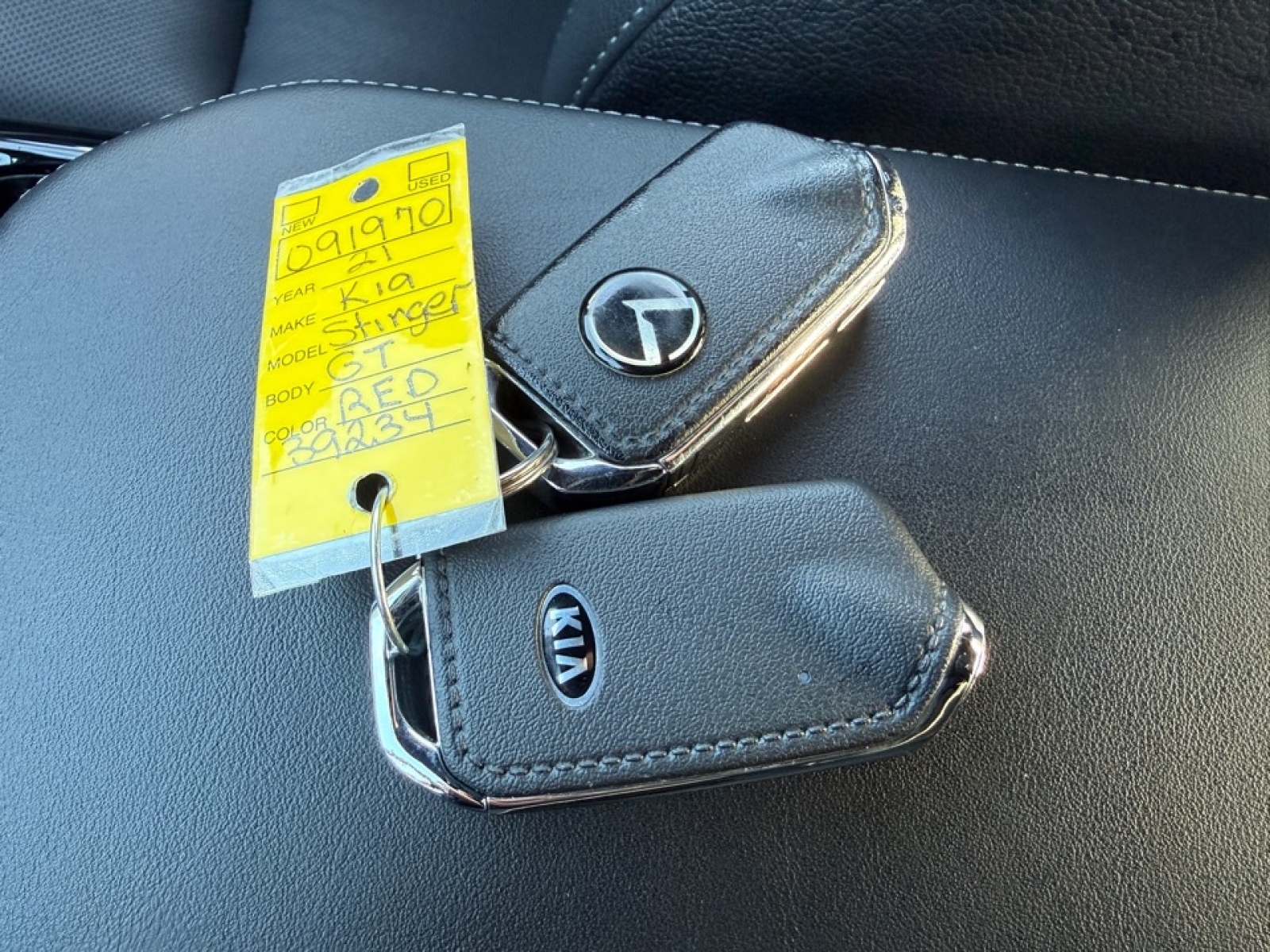 2021 Kia Stinger GT-Line, 39234, Photo
