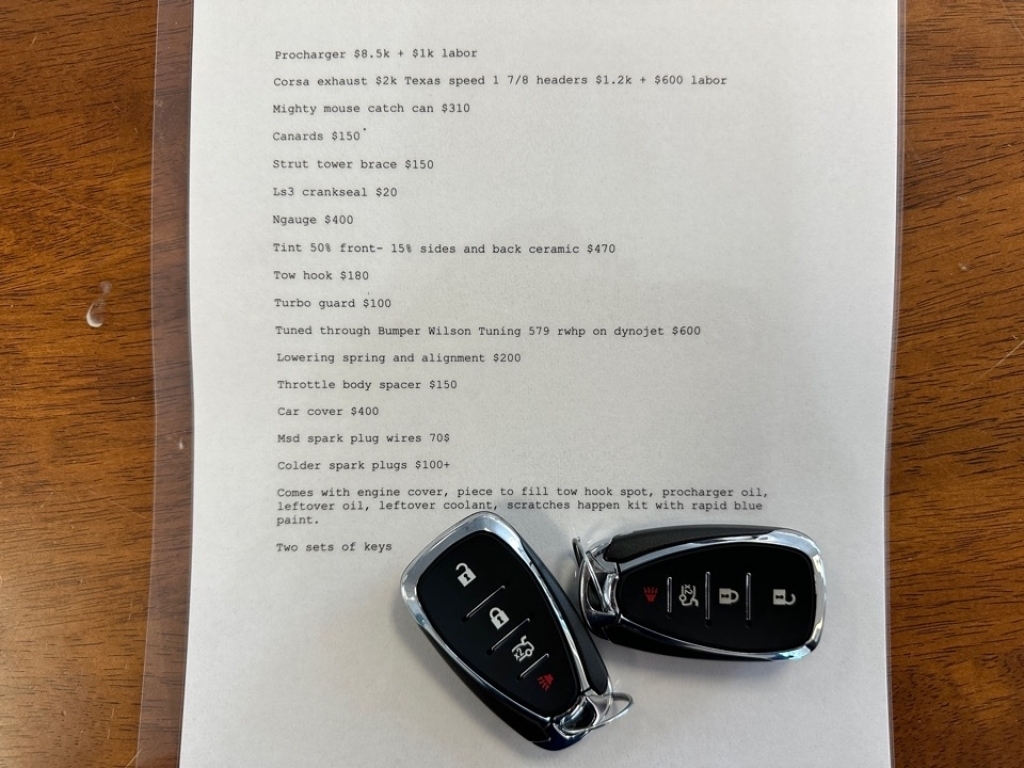 2022 Chevrolet Camaro 1SS, 35575, Photo