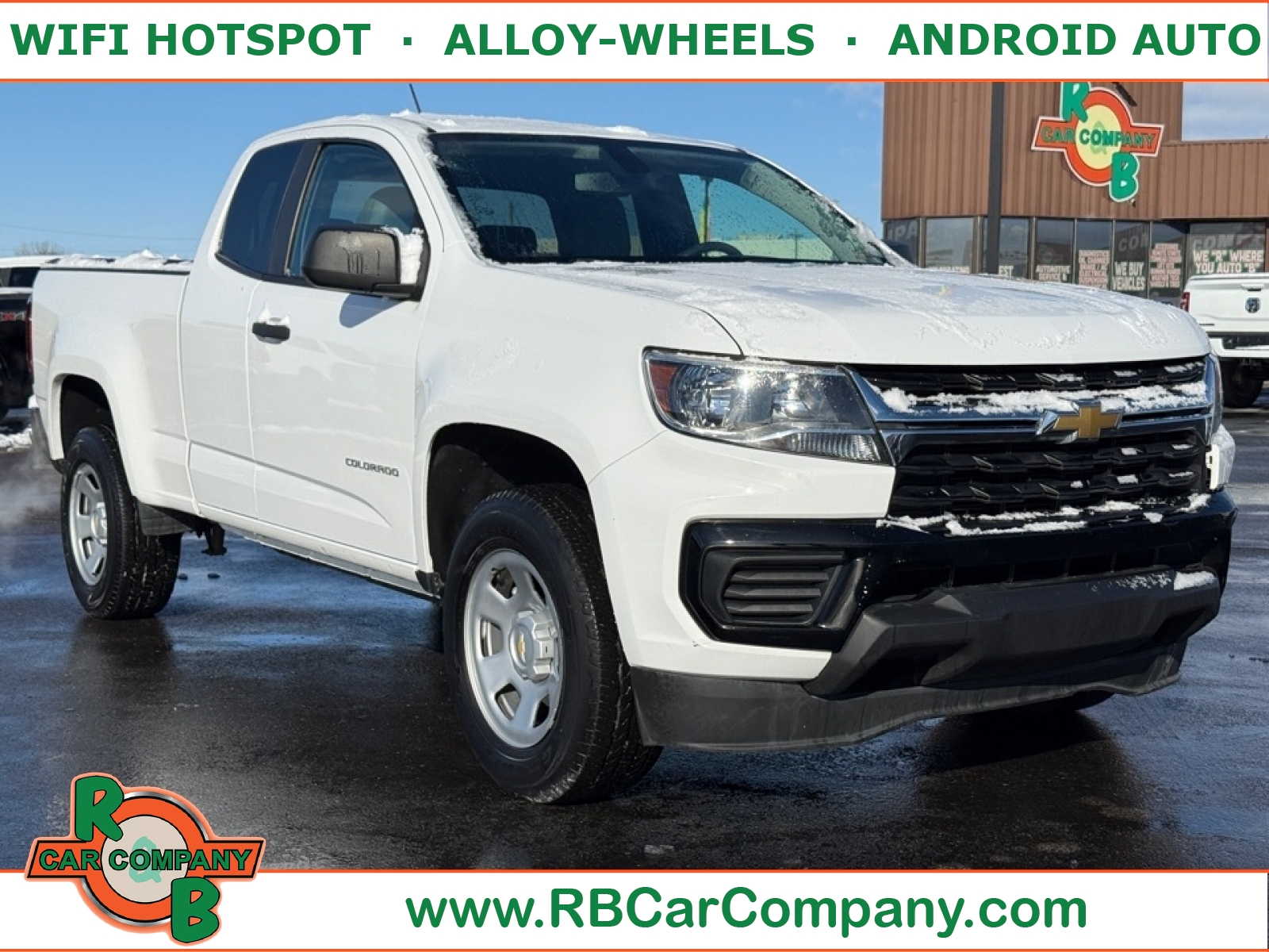 2021 Chevrolet Colorado 2WD Extended Cab Long Box WT, 39004, Photo 1