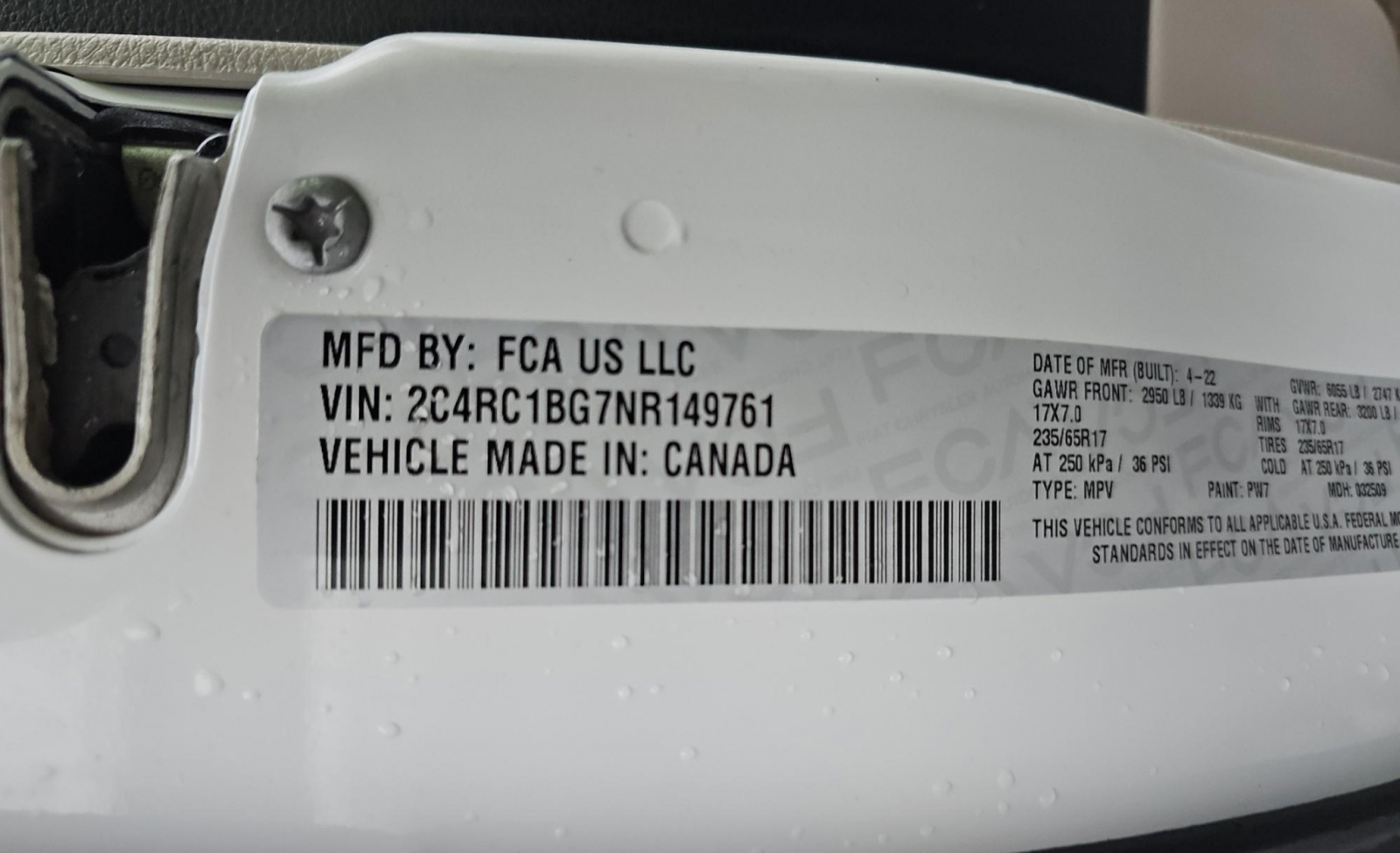 2022 Chrysler Pacifica Touring L, 39750, Photo