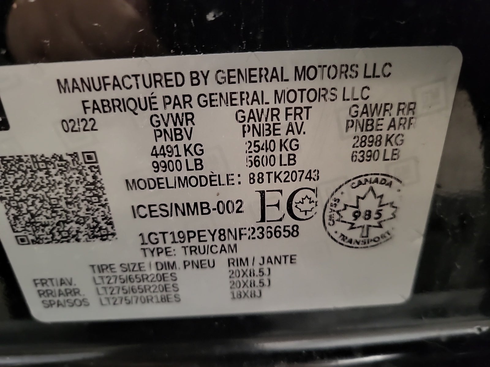 2022 GMC Sierra 2500HD AT4, 39914, Photo