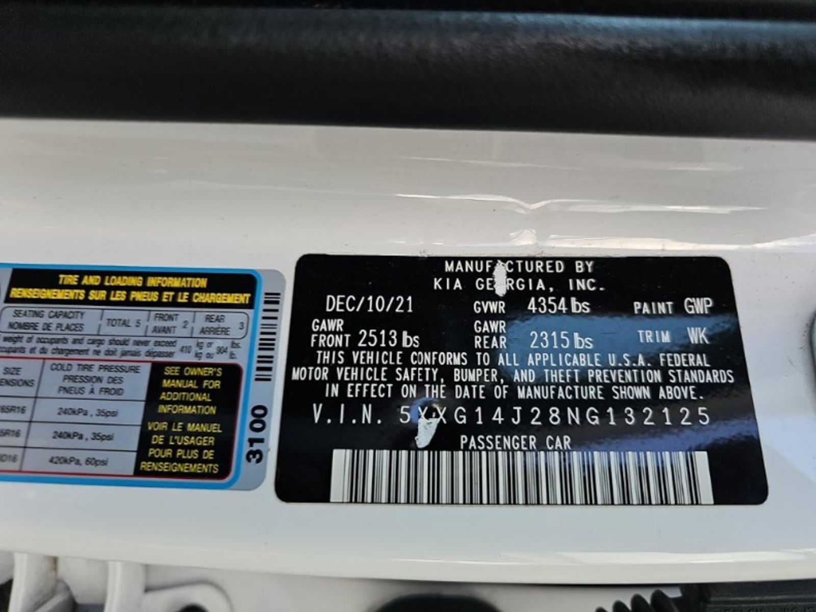 2022 Kia K5 LXS, 39599, Photo