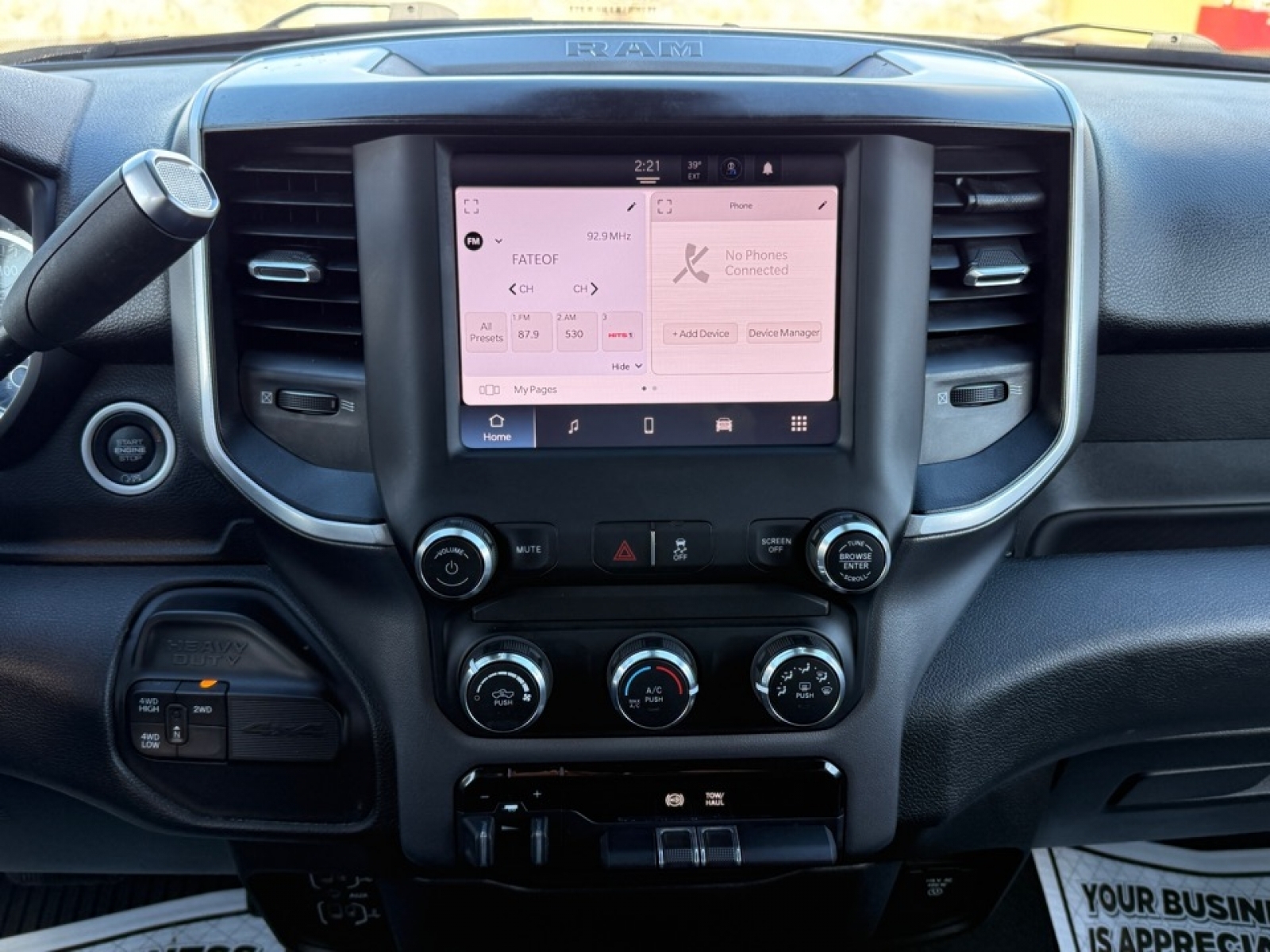 2022 Ram 2500 Big Horn Crew Cab 4x4 6'4