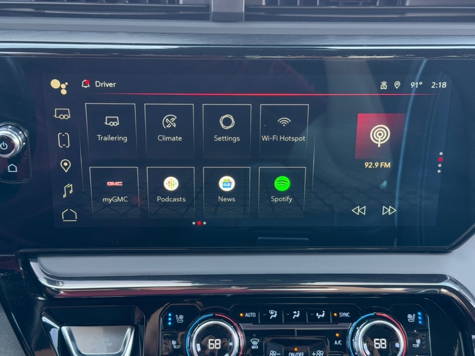 2023 GMC Sierra 1500 4WD Crew Cab Short Box AT4X, 39020, Photo