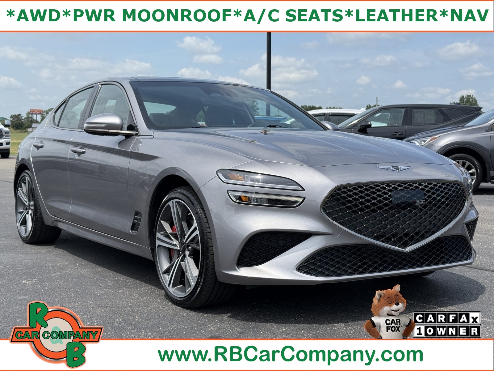 2021 Genesis G70 2.0T Elite AWD, 38425, Photo 1