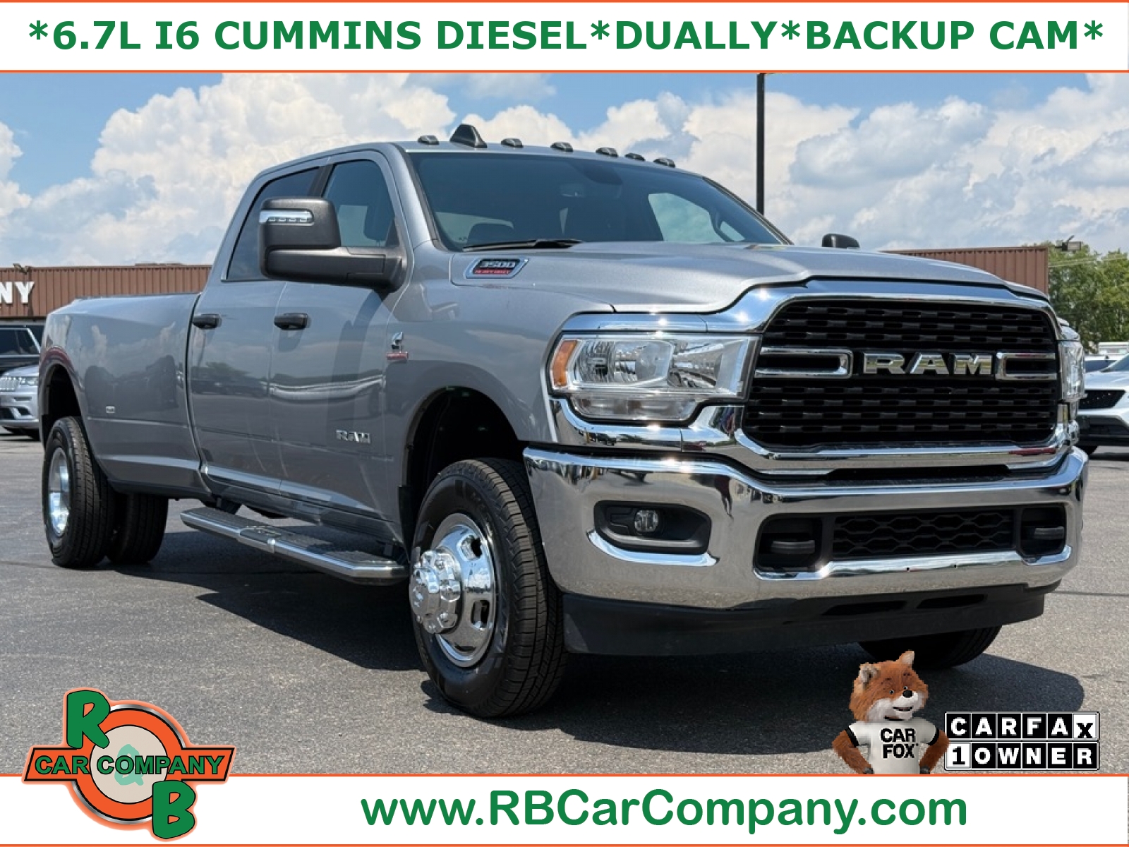2024 Ram 3500 Big Horn Crew Cab 4x4 8' Box, 38646, Photo 1