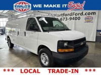 Used, 2015 Chevrolet Express 2500 Work Van, White, H28389A-1