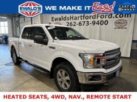 Used, 2019 Ford F-150 XLT, White, H27322A-1