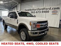 Used, 2019 Ford F-350SD King Ranch, White, H28203A-1
