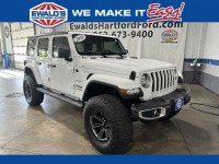 Used, 2020 Jeep Wrangler Unlimited Sahara, White, H28645A-1