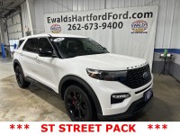 Used, 2021 Ford Explorer ST, White, H28142A-1