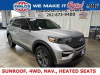 Used, 2023 Ford Explorer XLT, Silver, H28381A-1