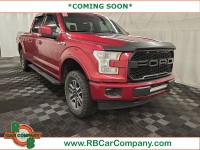 Used, 2017 Ford F-150 Lariat, Red, 36994-1