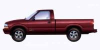 Used, 2002 Chevrolet S-10 Reg Cab 108" WB, Red, W2009A-1