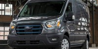 New, 2022 Ford E-Transit Cargo Van Base, White, F14463-1