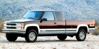Used, 1998 Chevrolet C/K 3500 Ext Cab 155.5" WB 4WD DRW, Green, 33495A-1