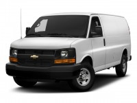 Used, 2017 Chevrolet Express Cargo Van RWD 3500 135", White, GP5237-1