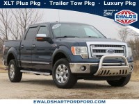 Used, 2013 Ford F-150 XLT, Blue, H57325C-1