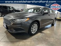 Used, 2017 Ford Fusion S, Gray, HP57497-1