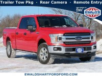 Used, 2018 Ford F-150 XLT, Red, HP57210-1