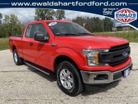 Used, 2018 Ford F-150 XL, Red, H25332A-1